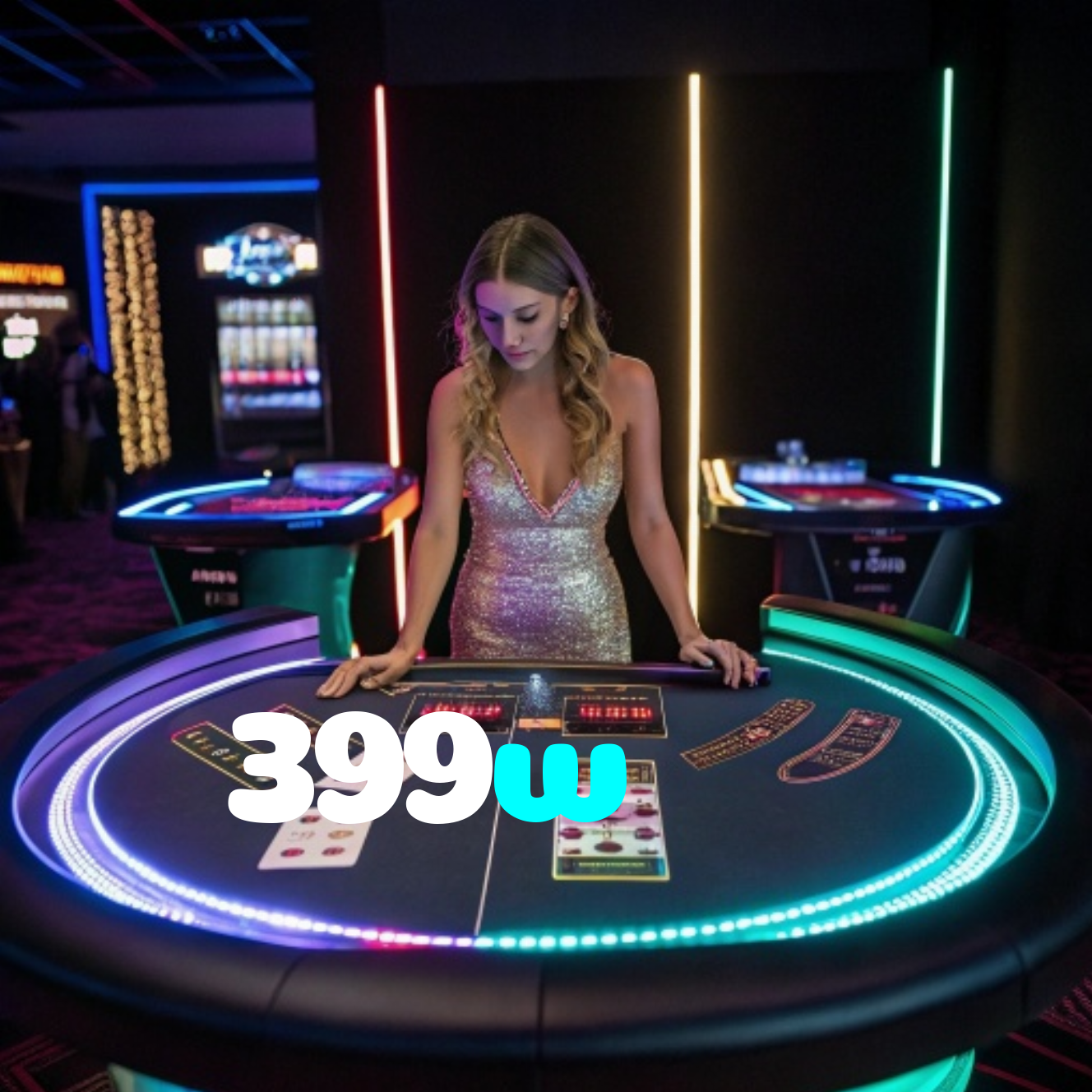 399w