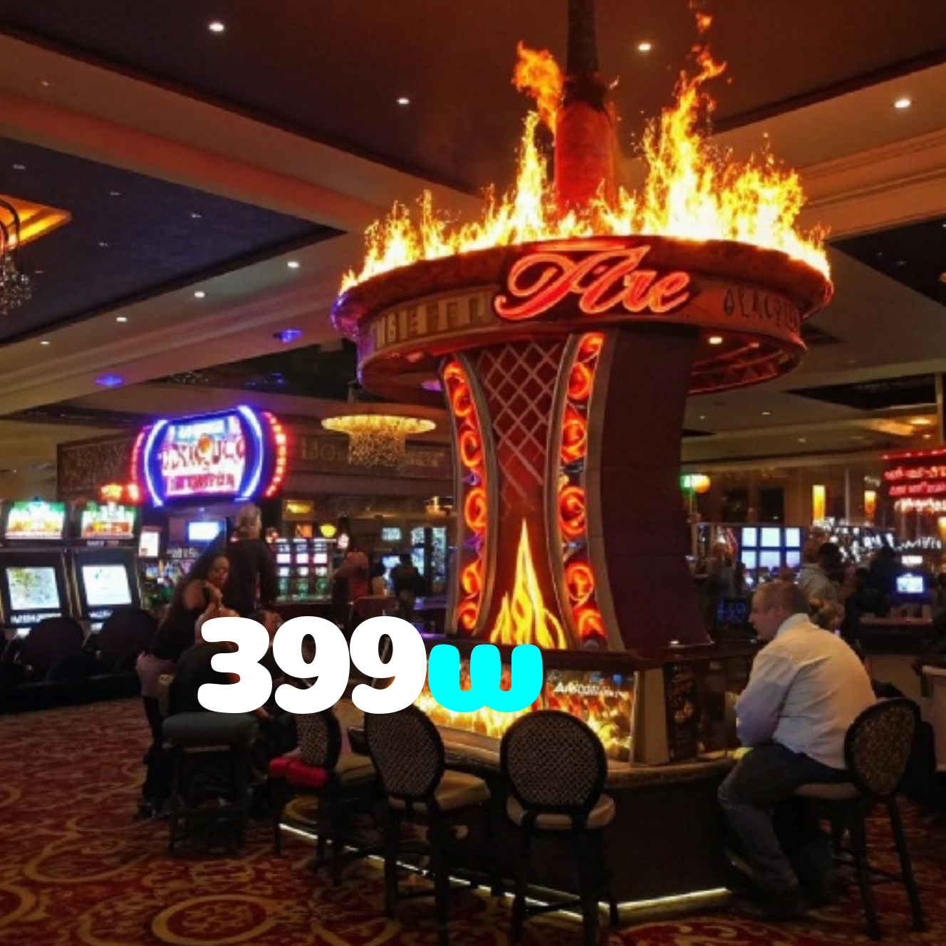 399w
