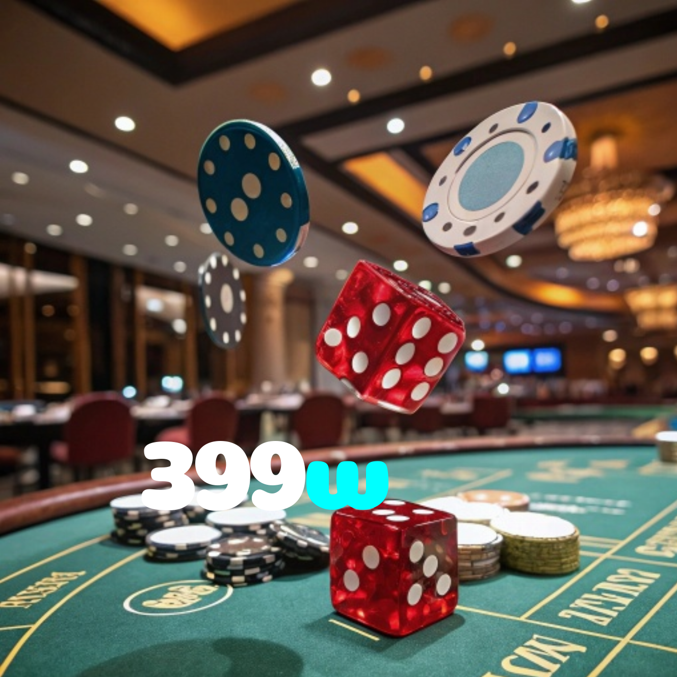 399w