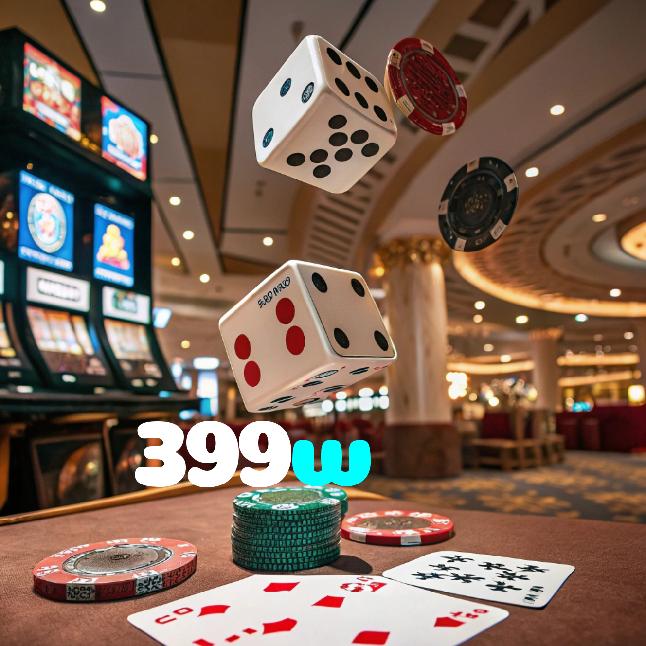 399w