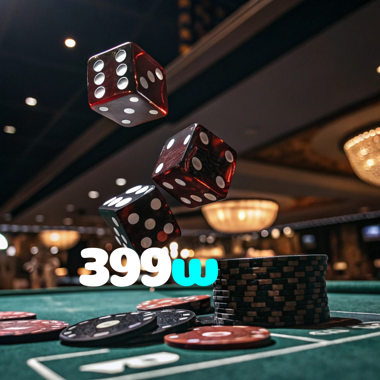 399w