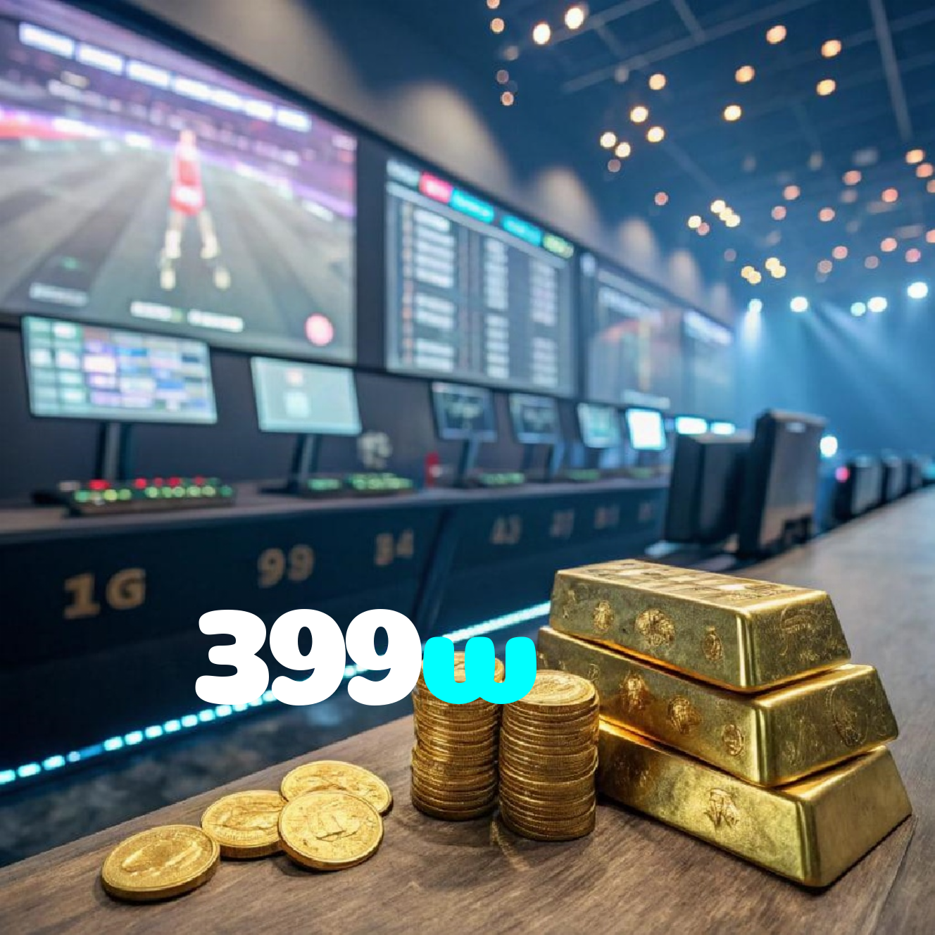 399w