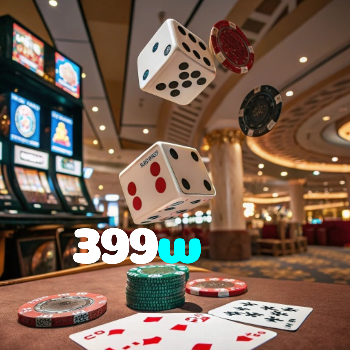 399w