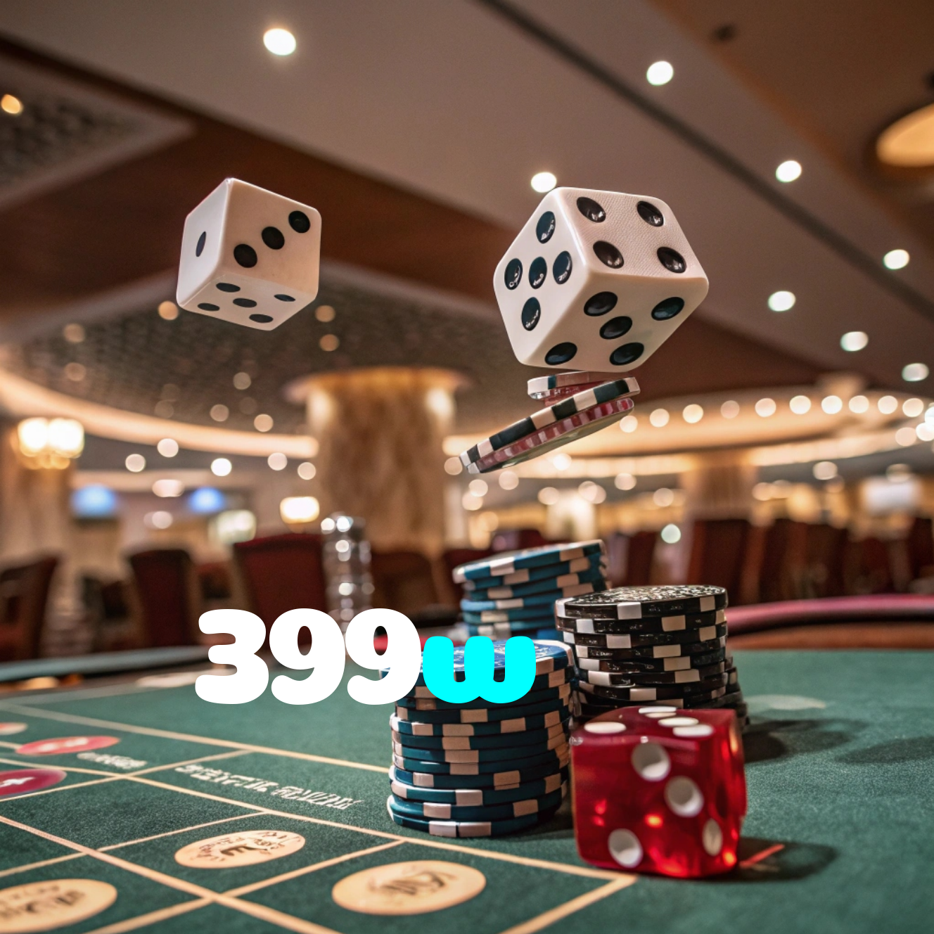 399w