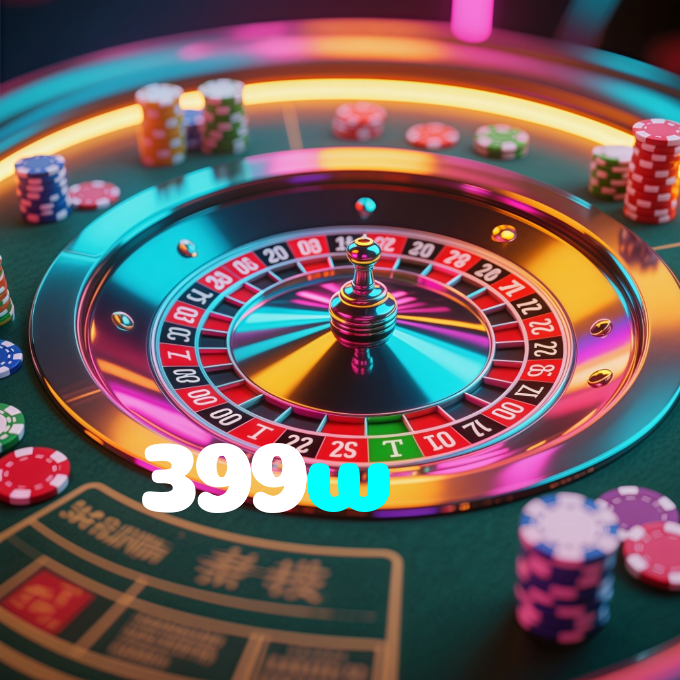 399w