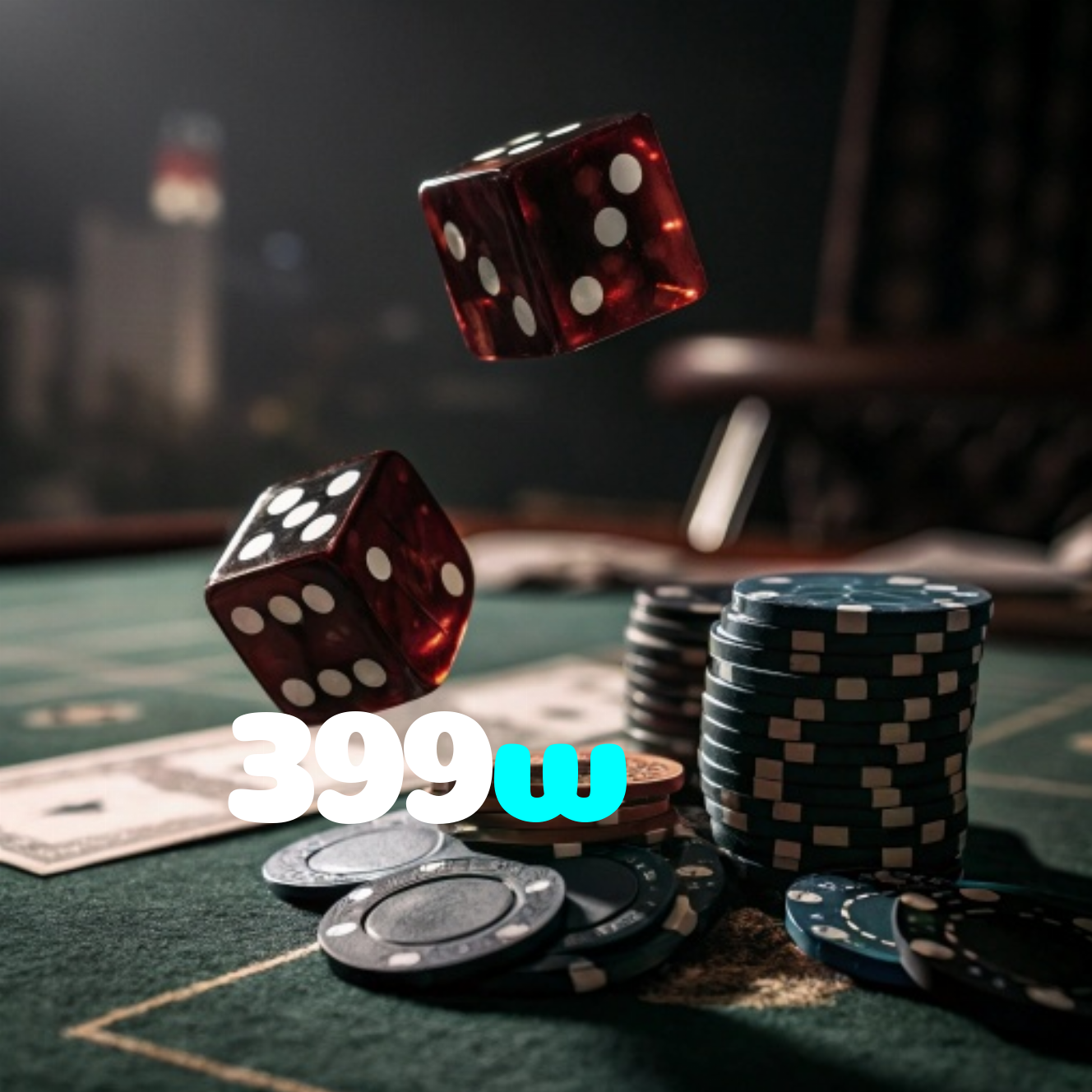 399w