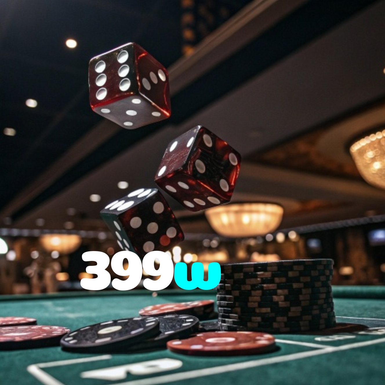 399w
