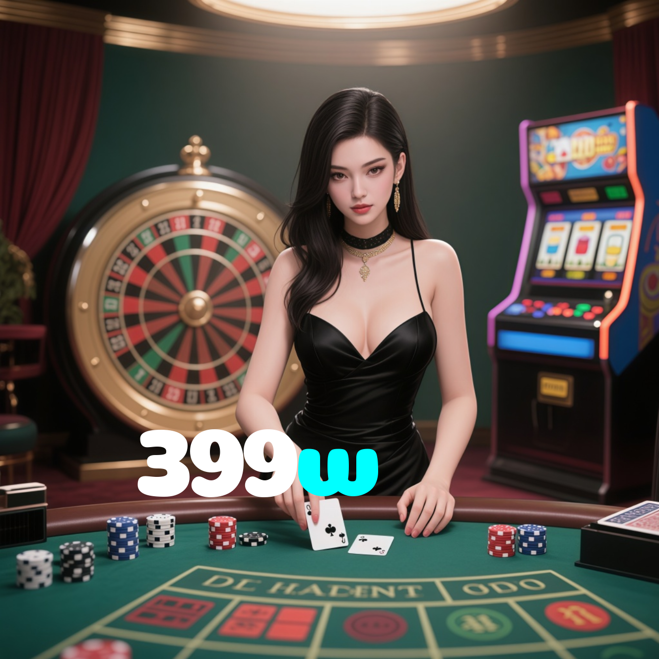 399w