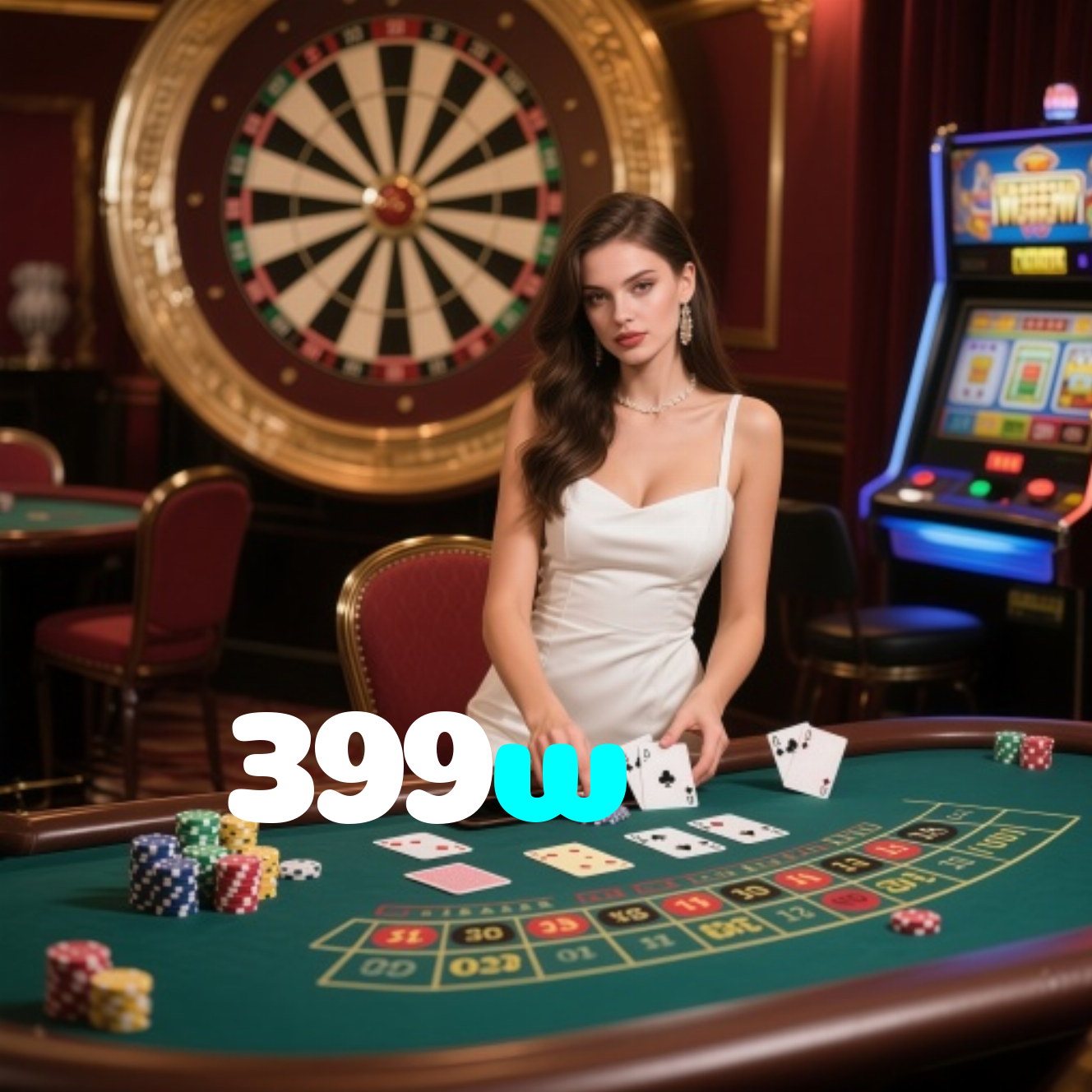399w