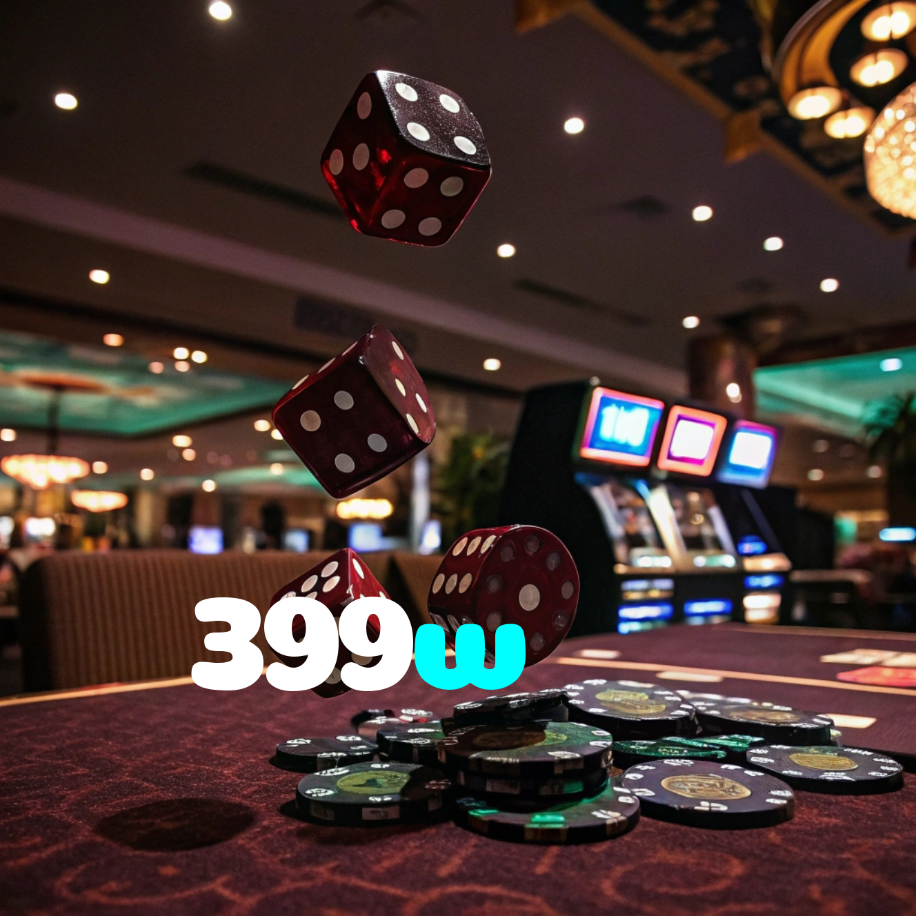 399w