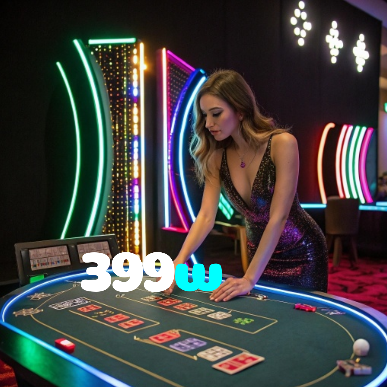 399w