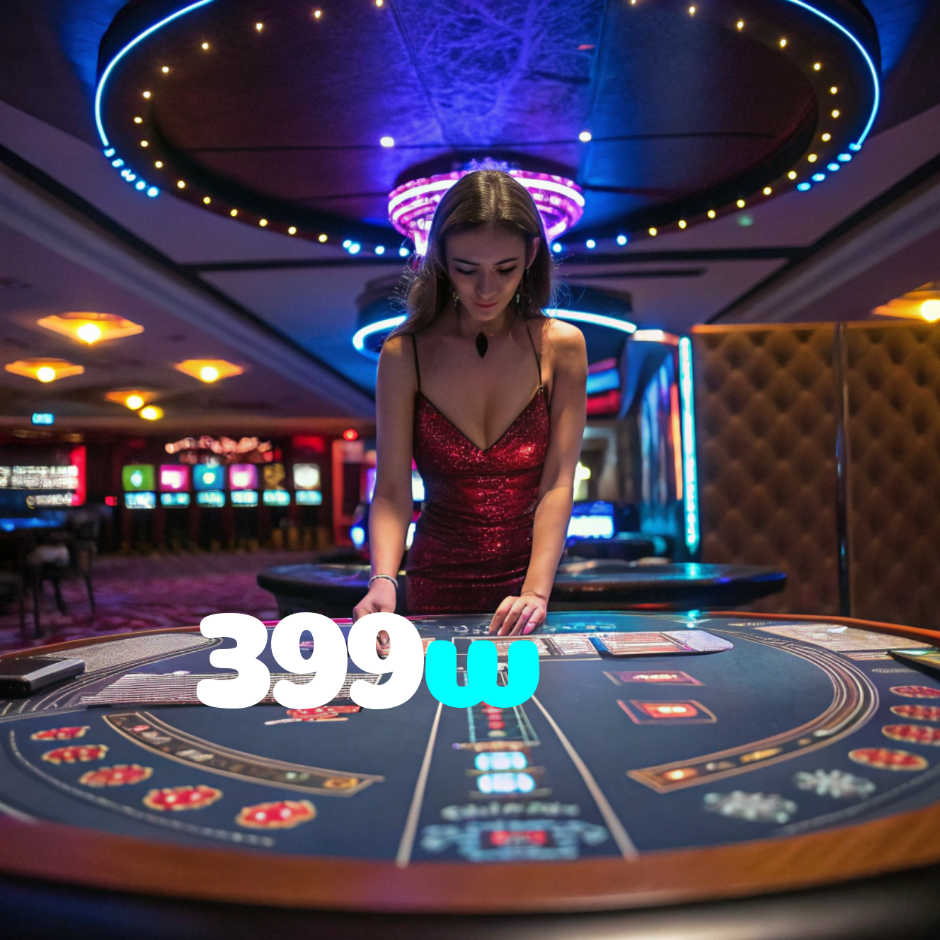 399w
