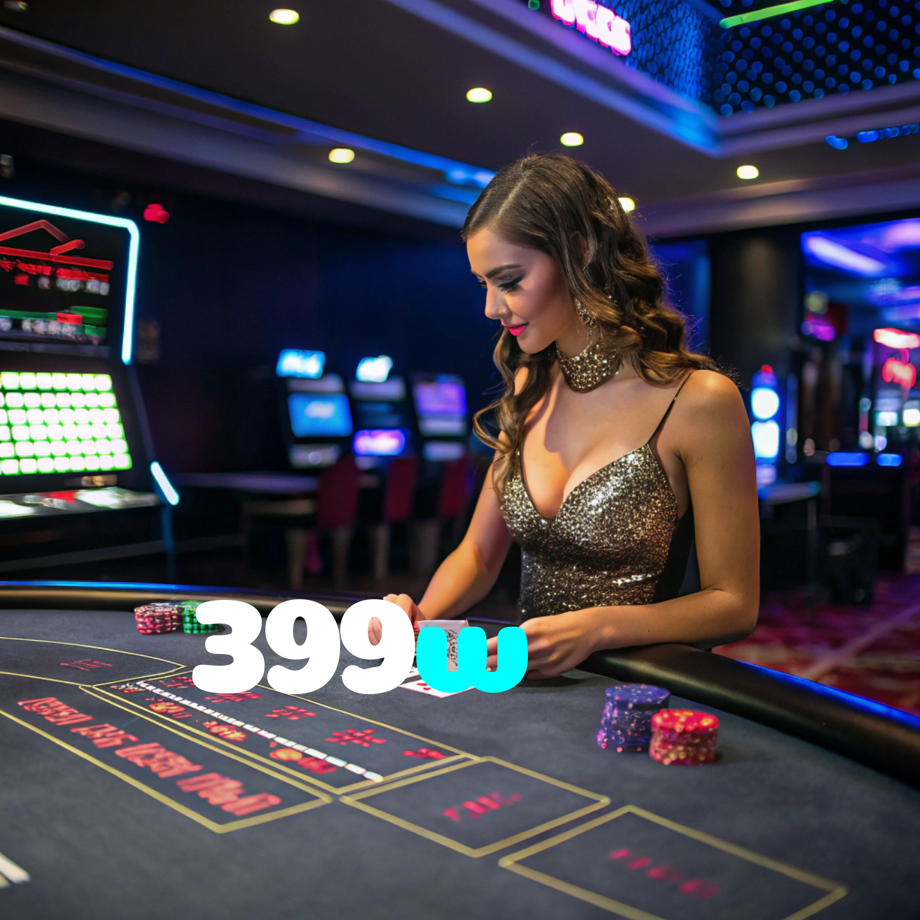 399w