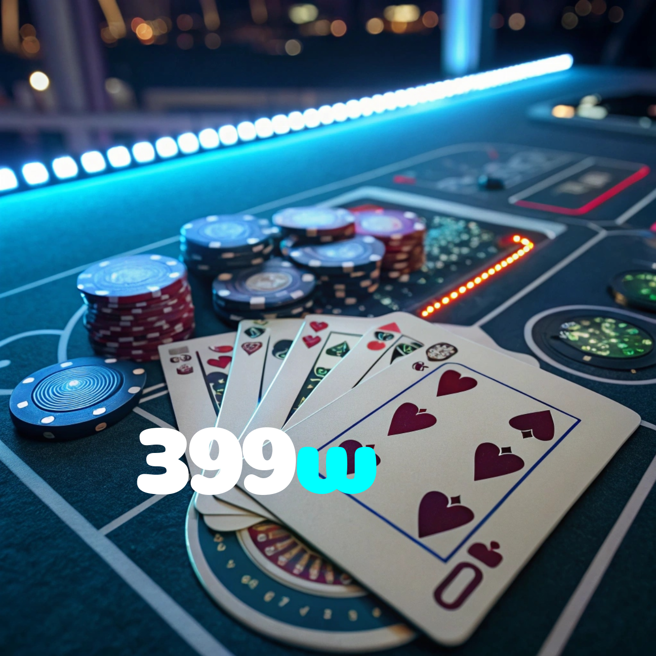 399w