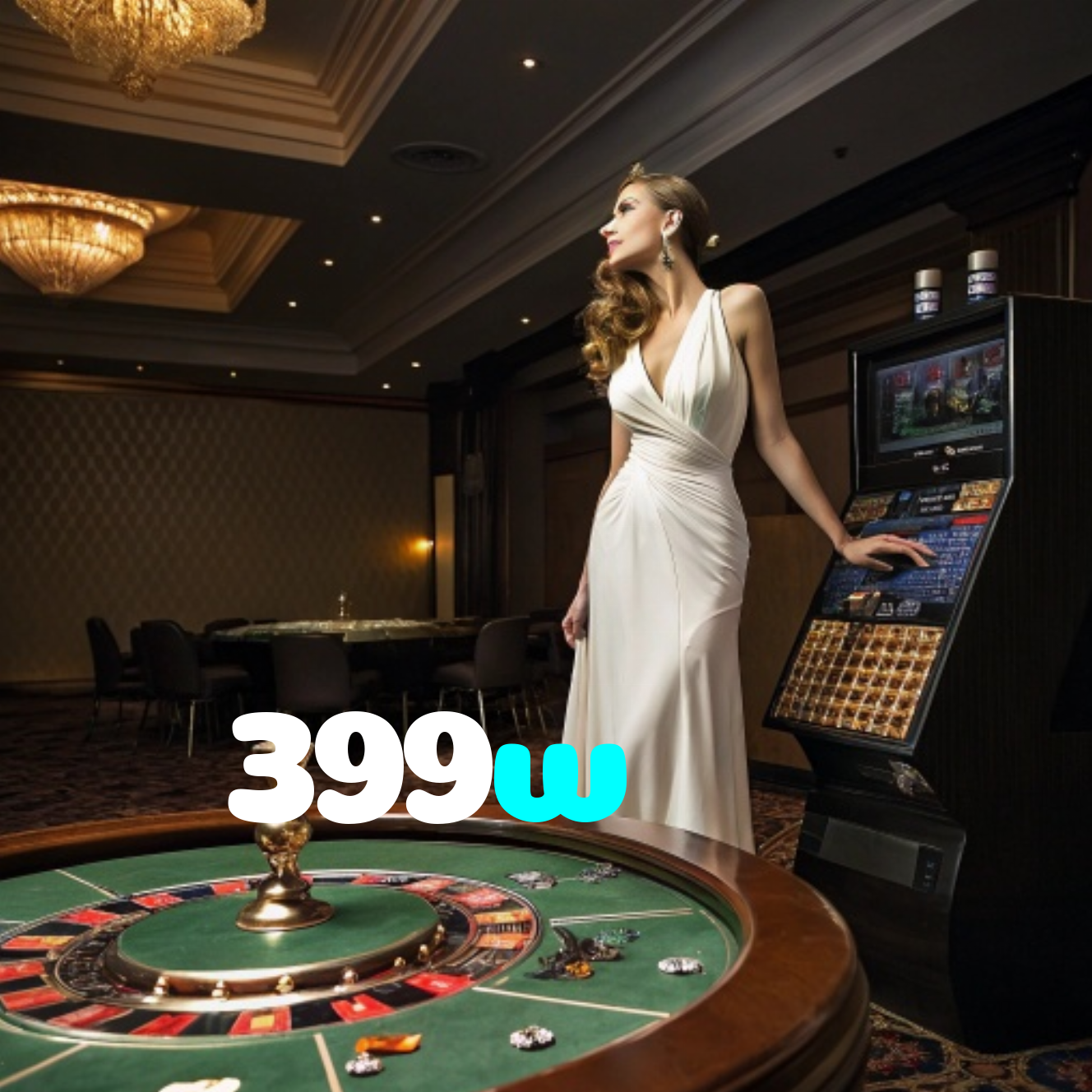 399w