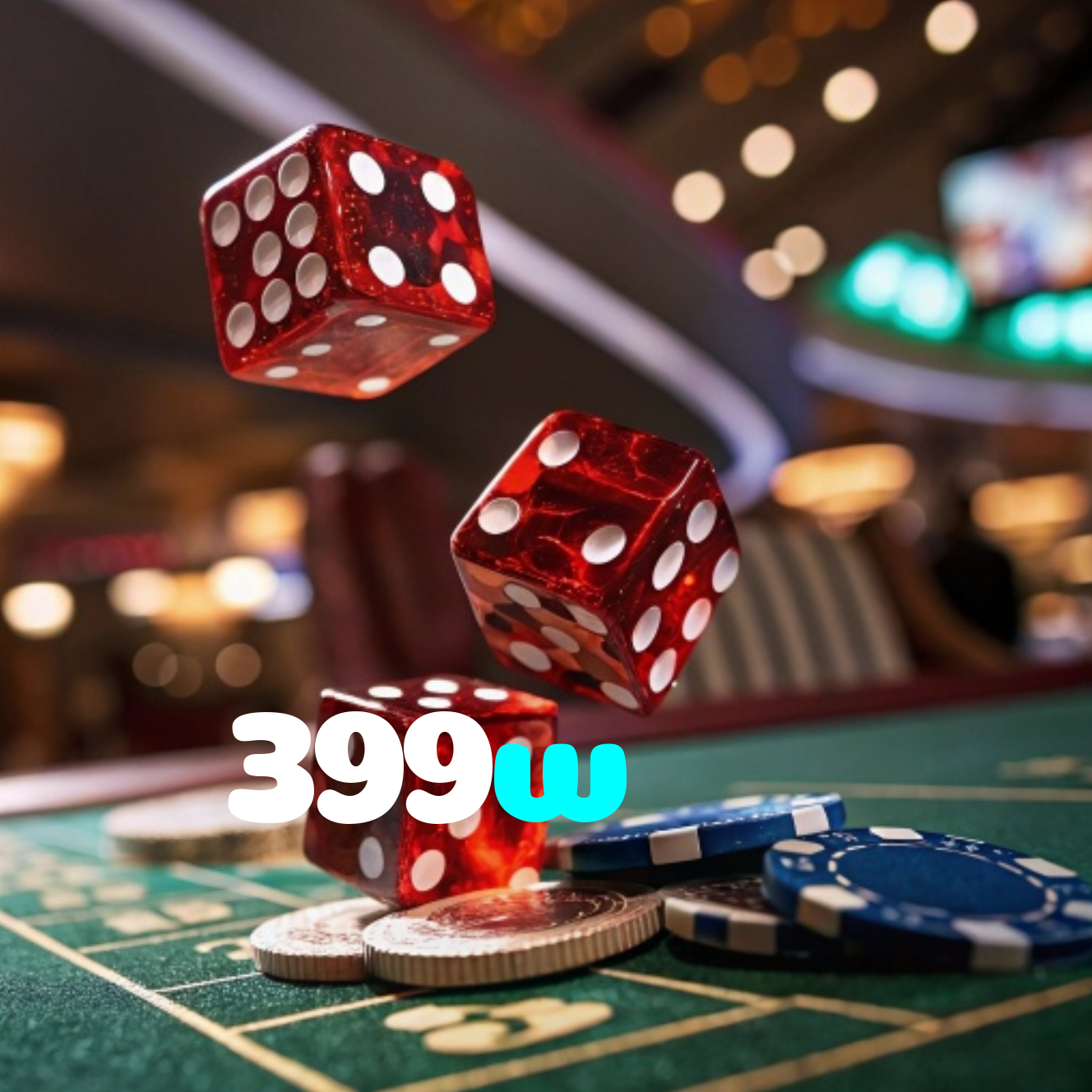 399w