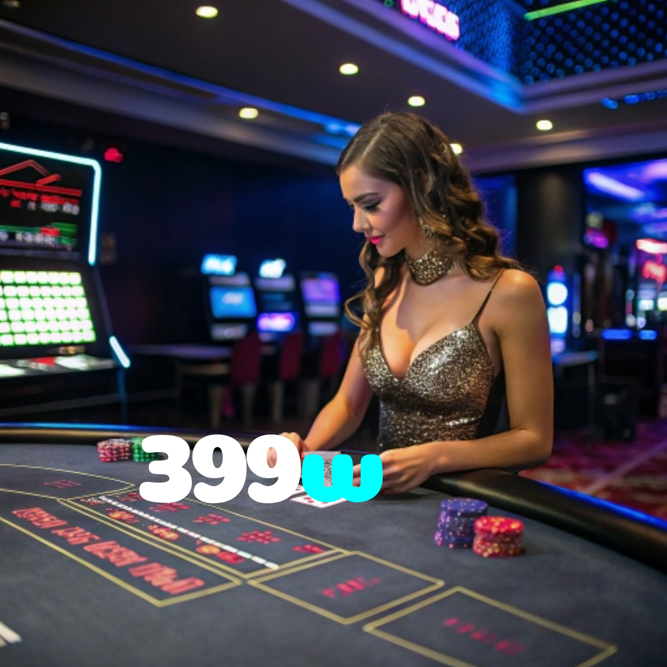 399w
