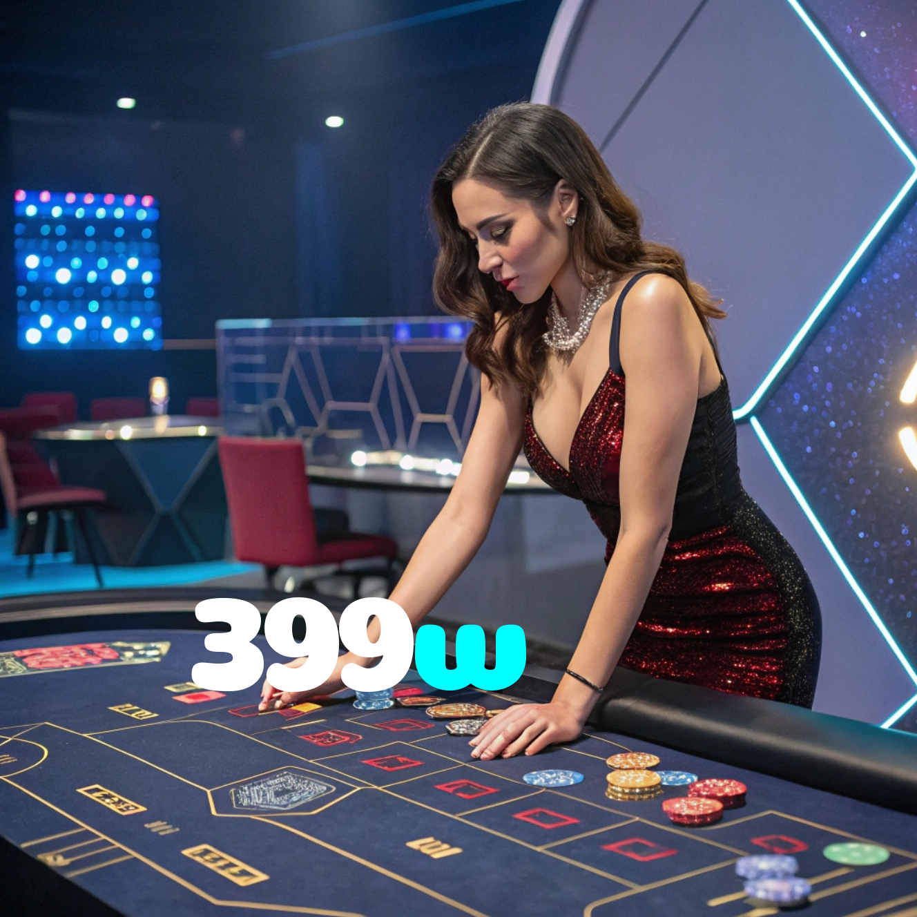 399w