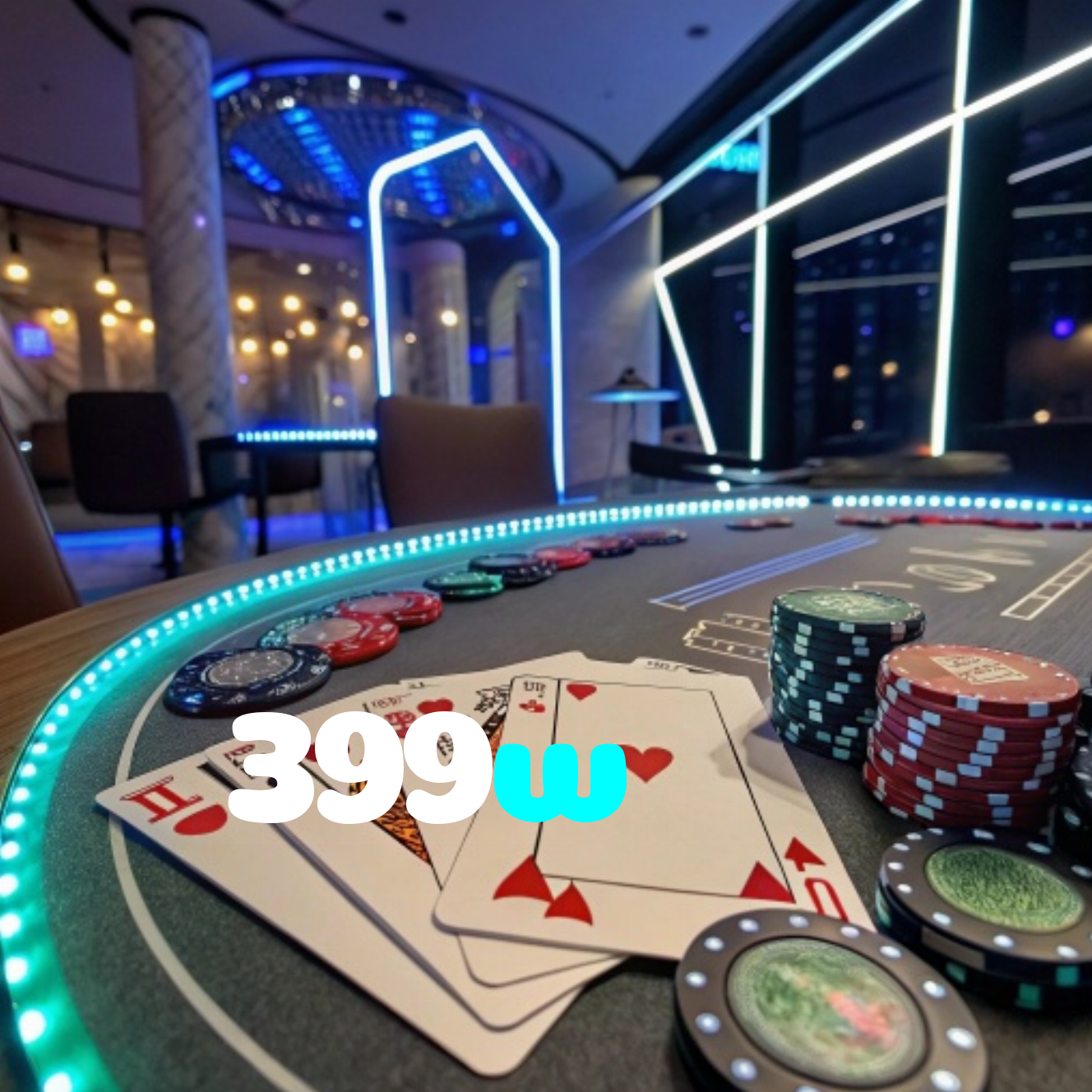 399w