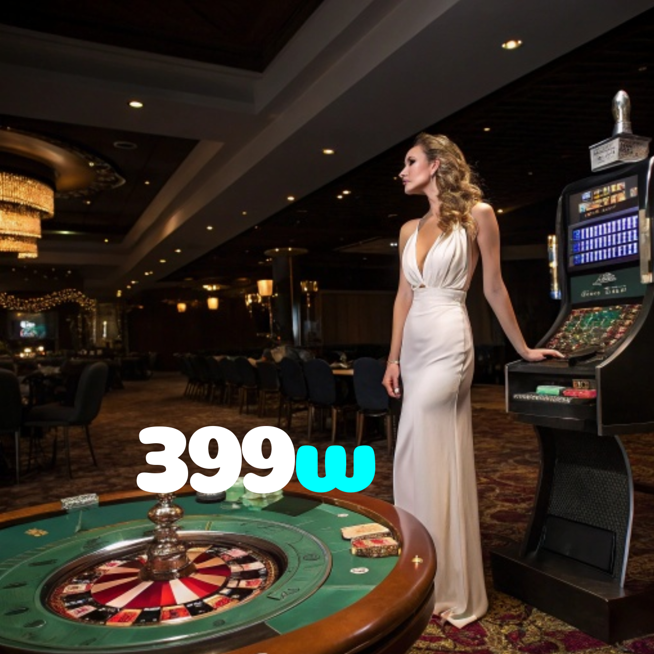 399w