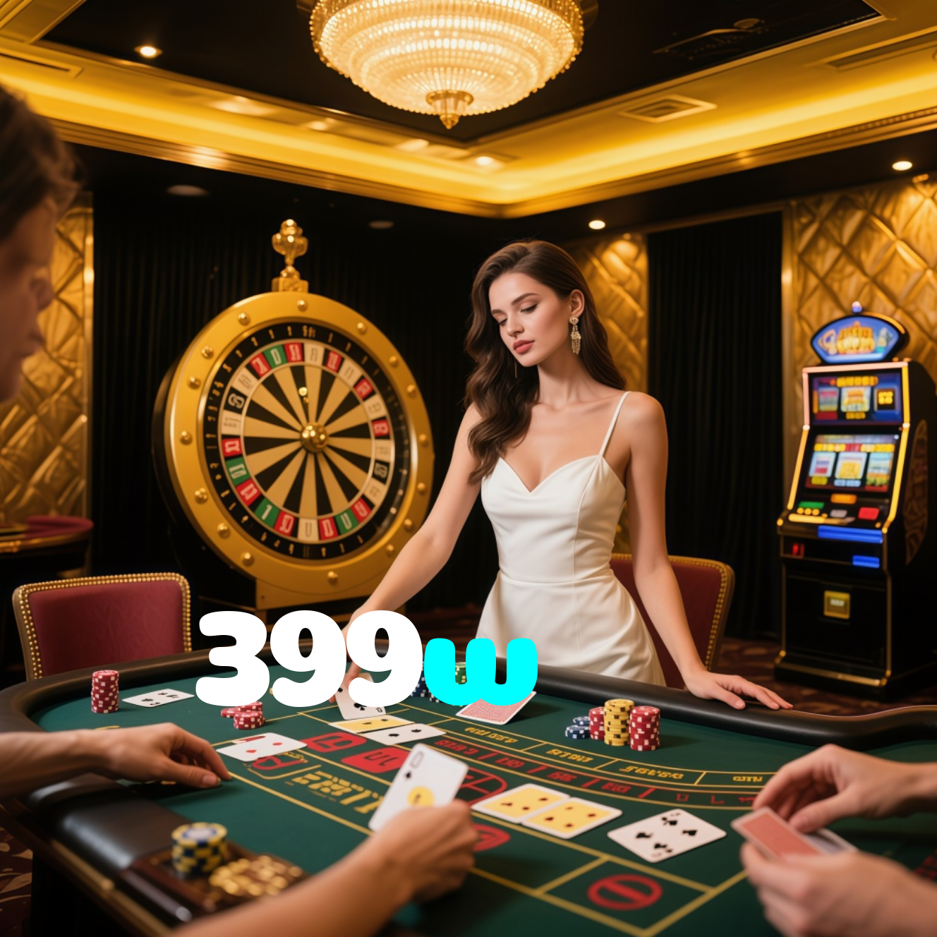 399w