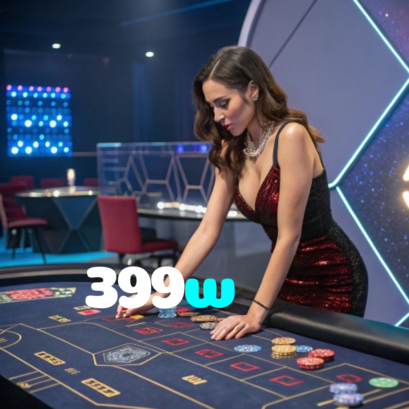 399w