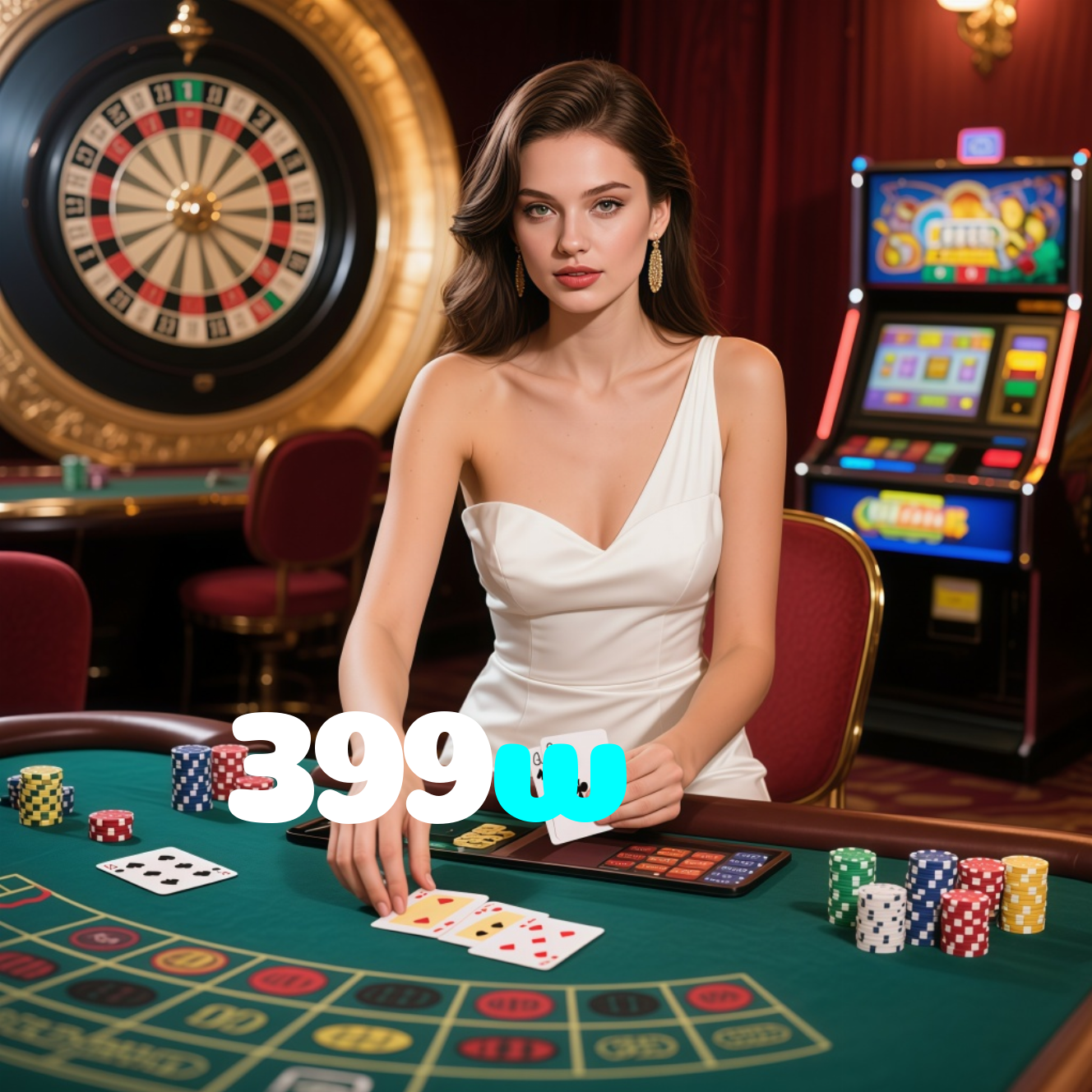 399w