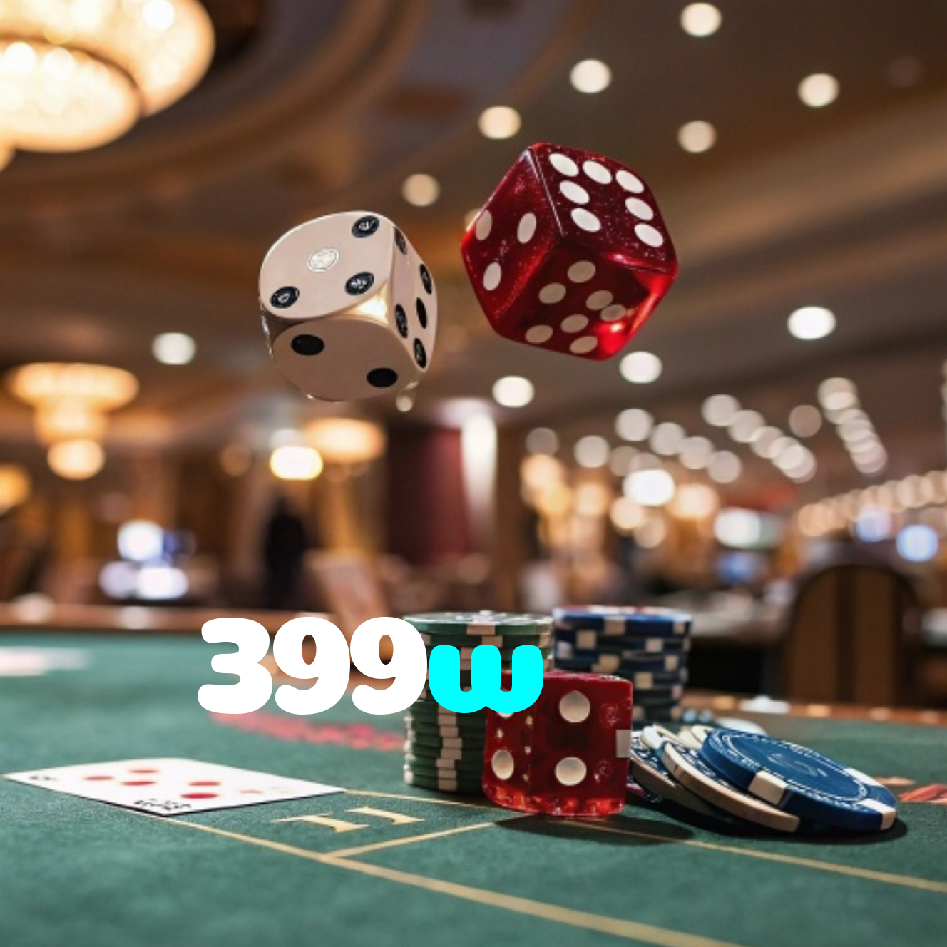 399w