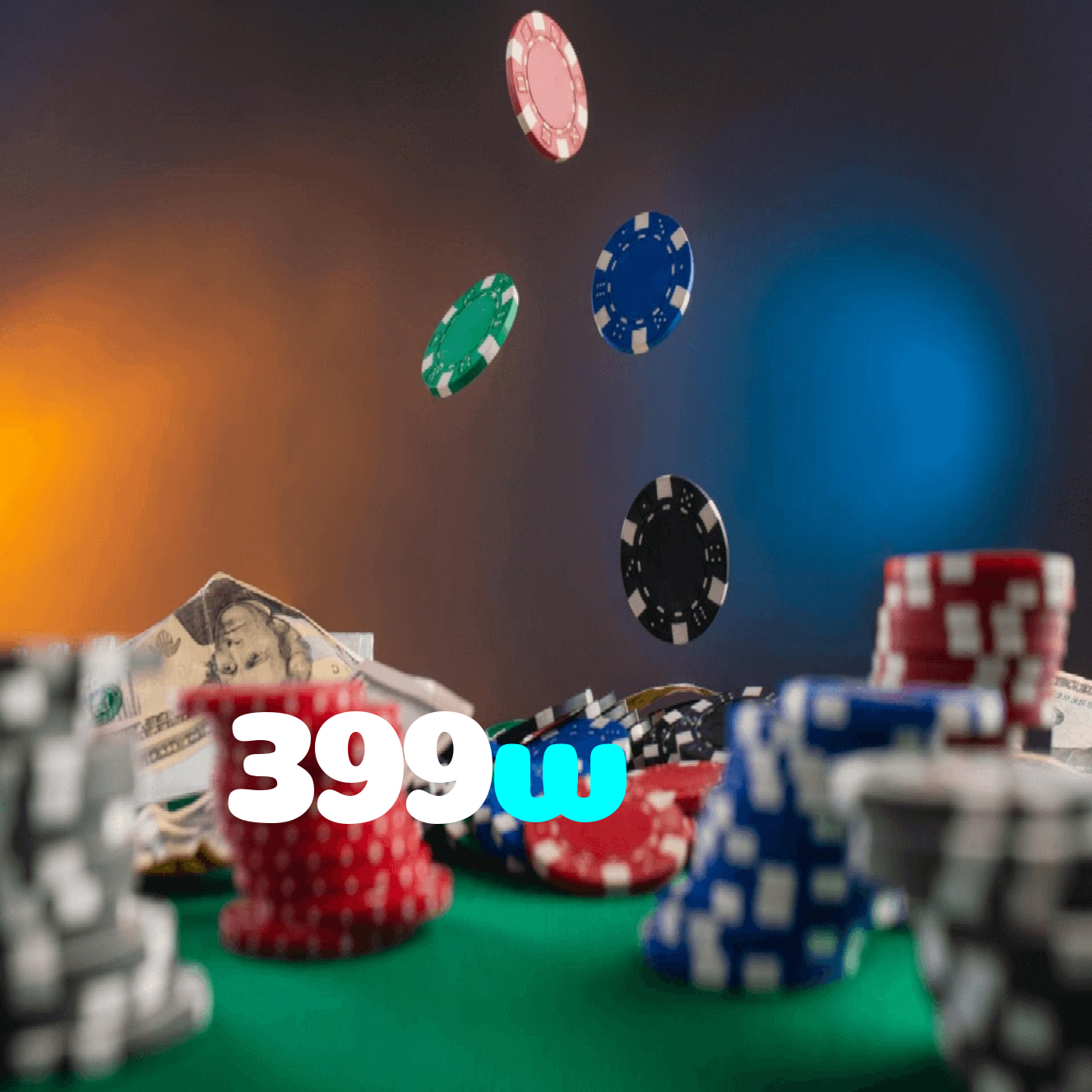 399w