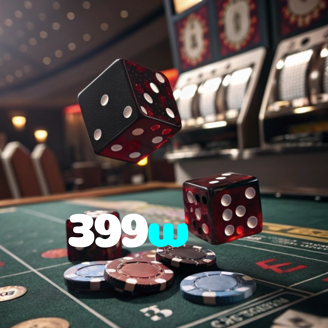 399w