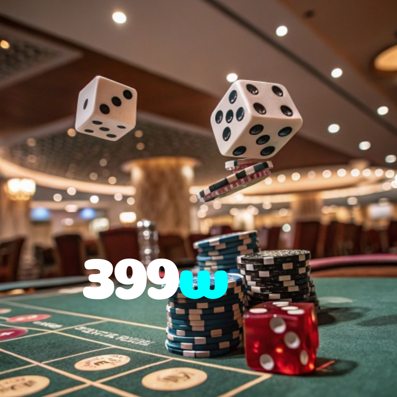 399w