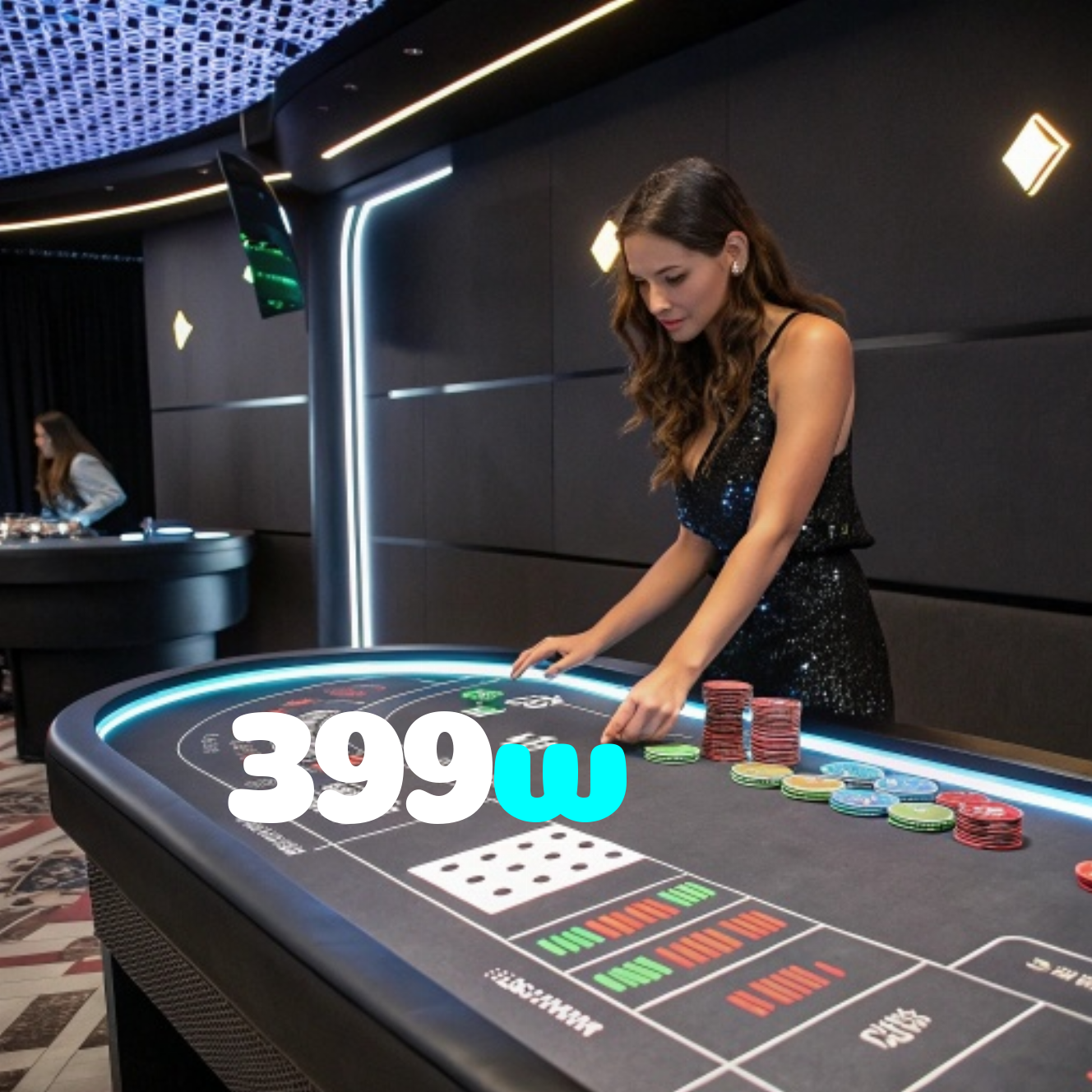 399w