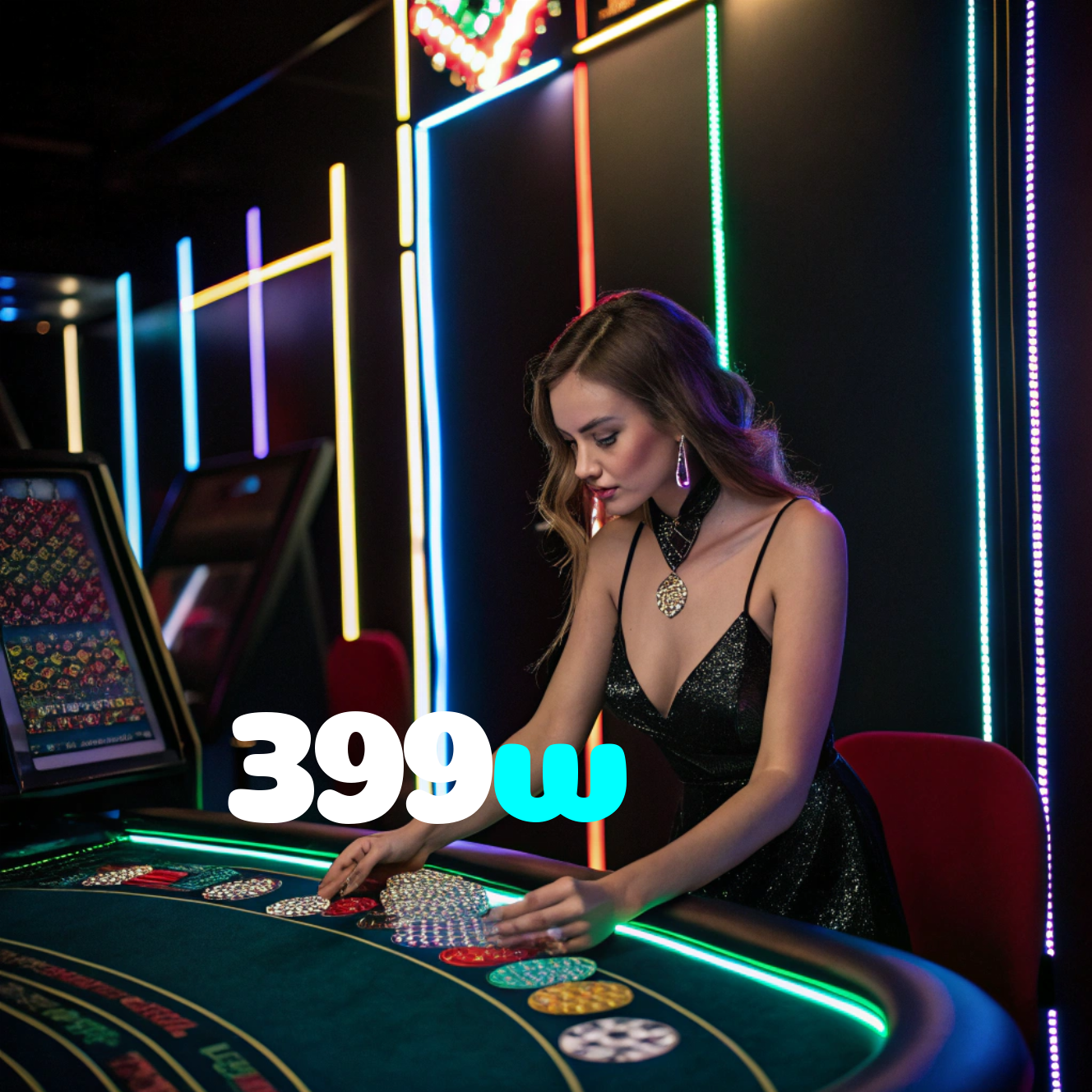 399w