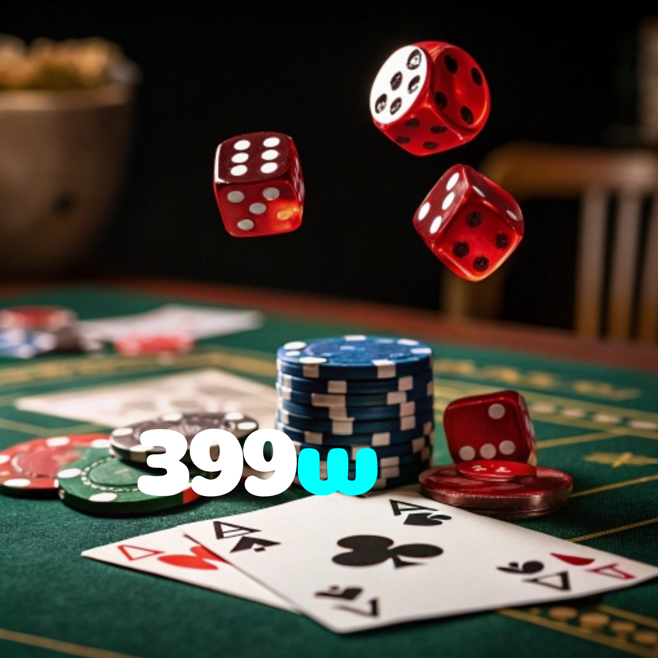 399w