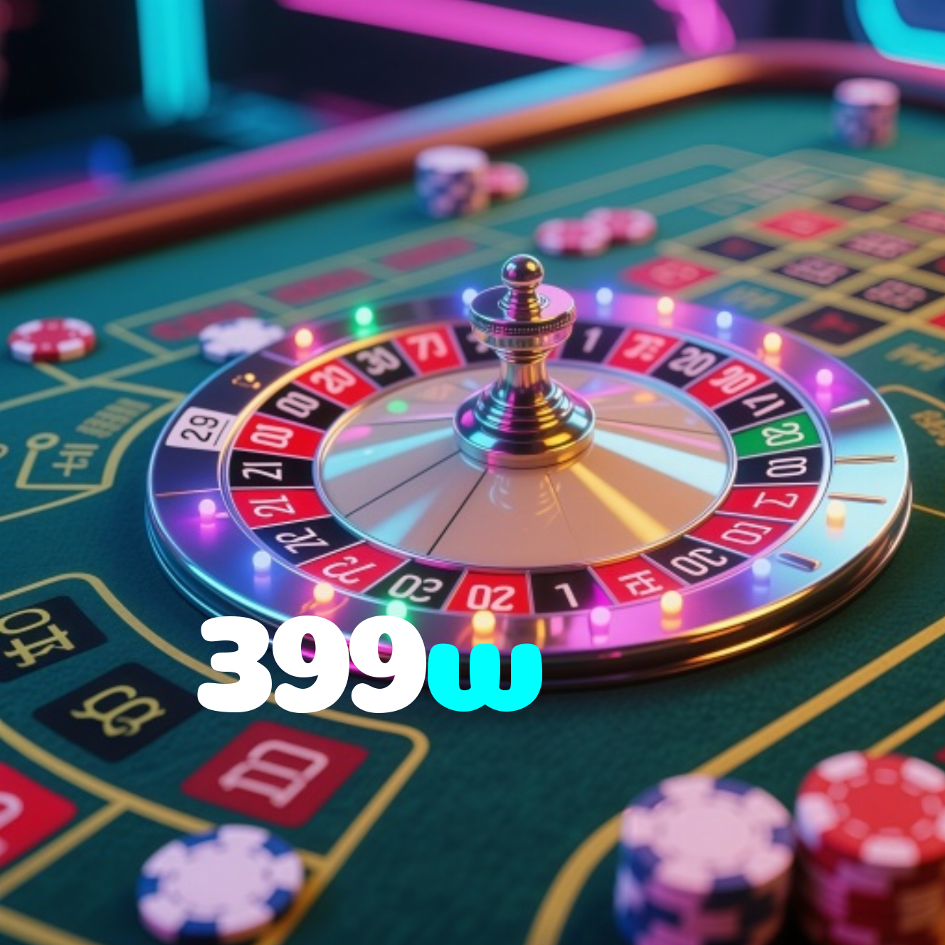 399w