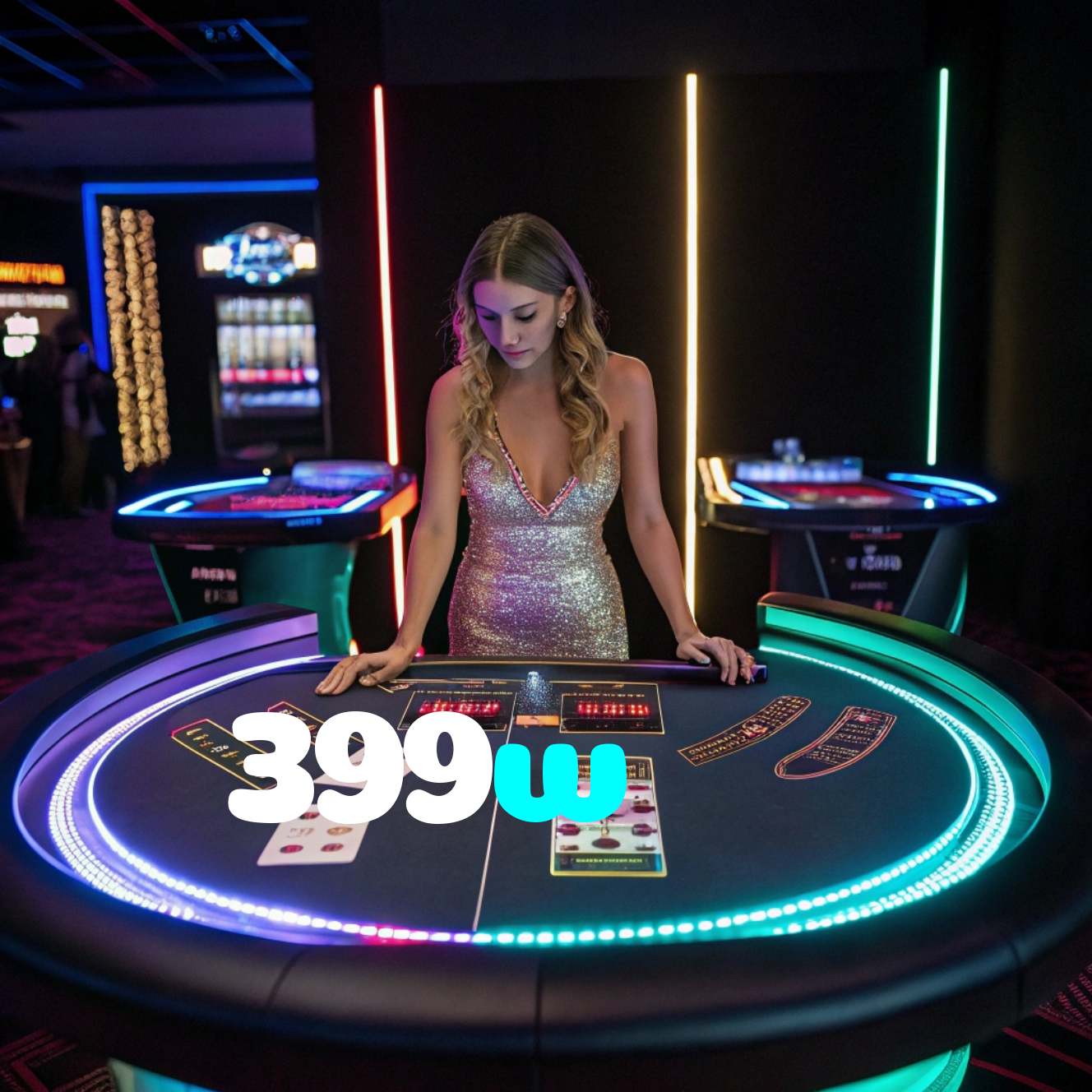 399w