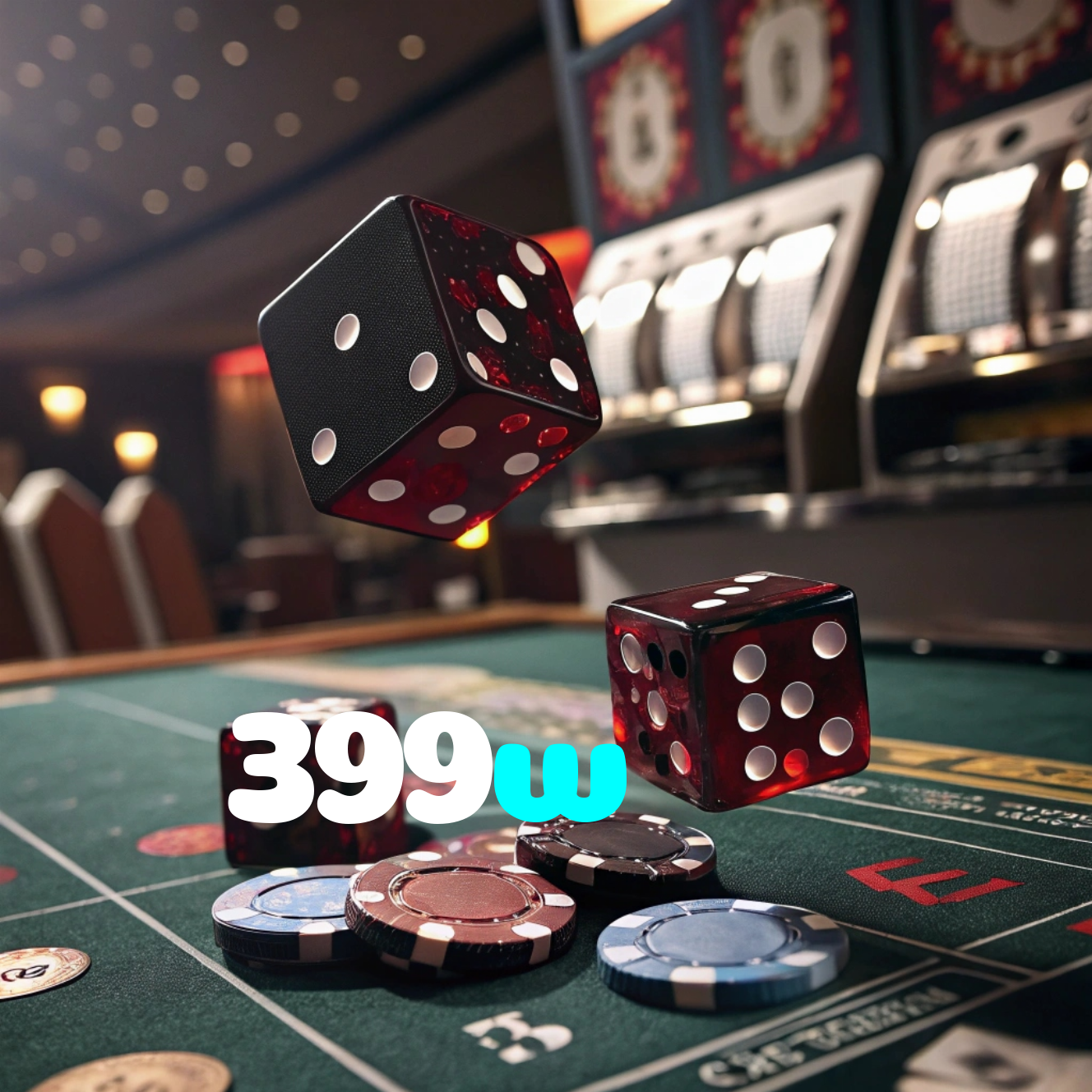 399w