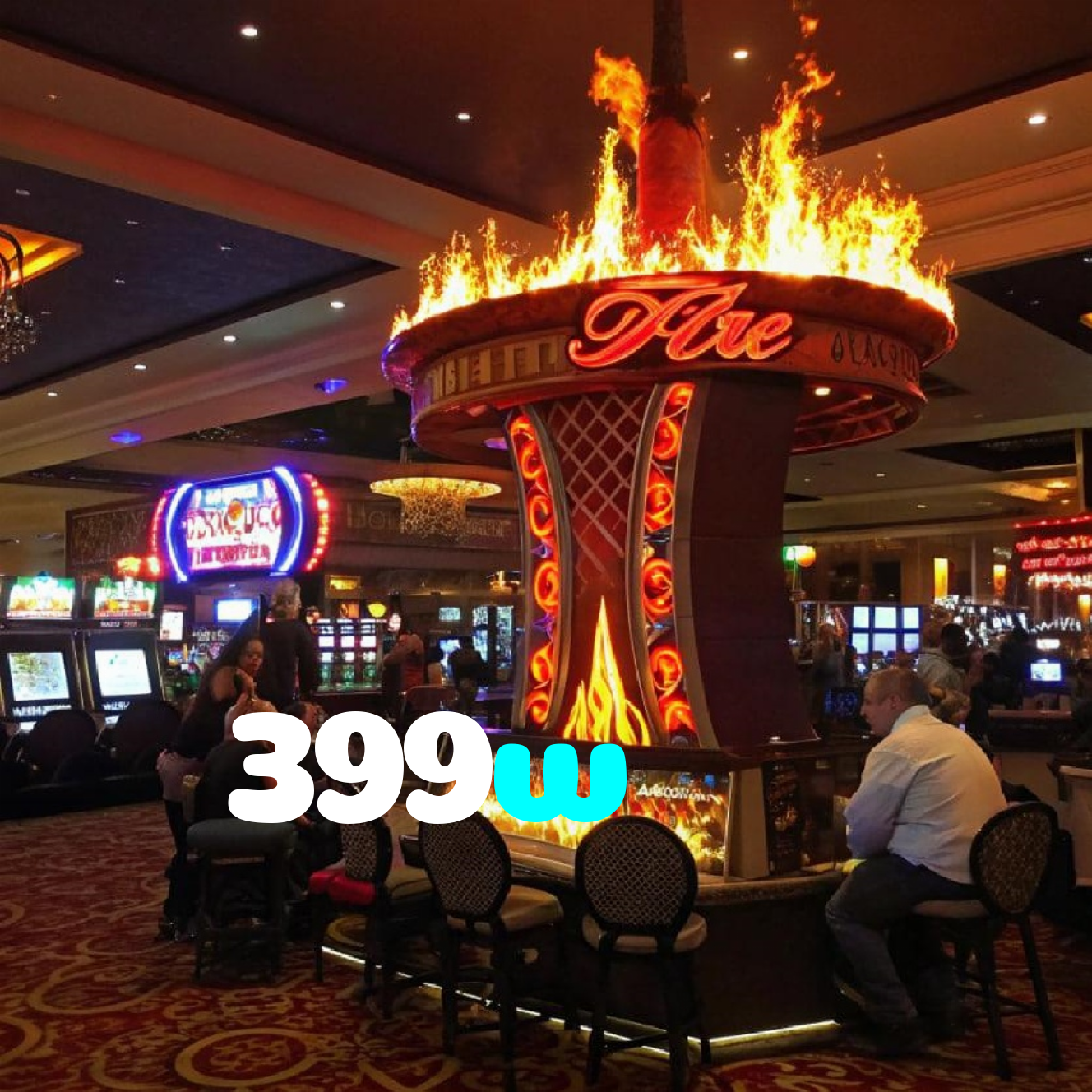 399w