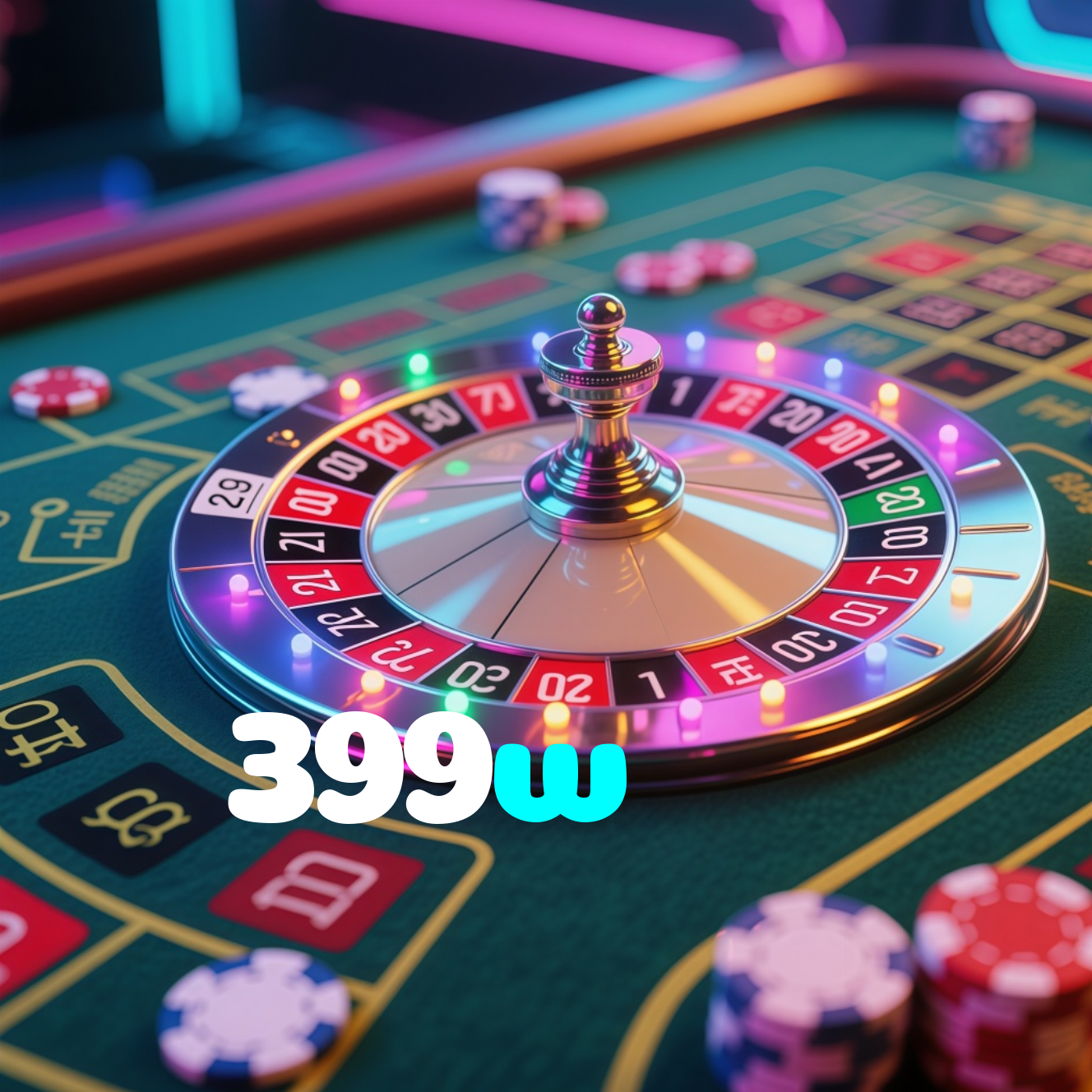 399w