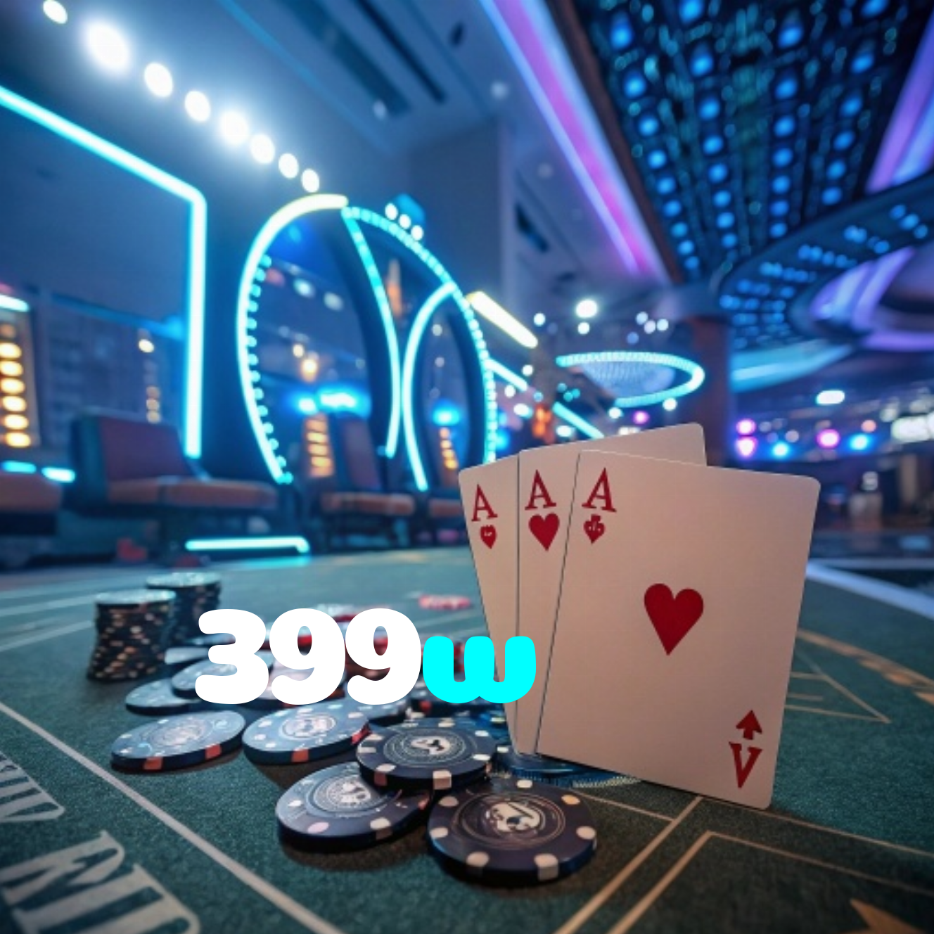 399w