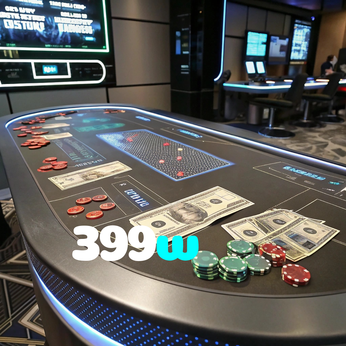 399w