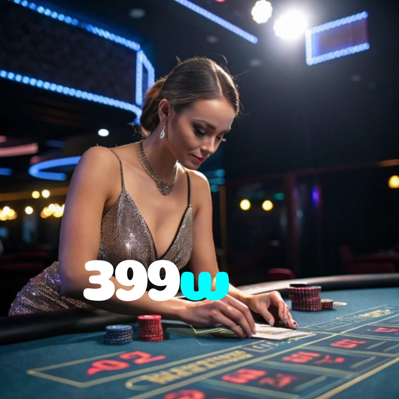 399w