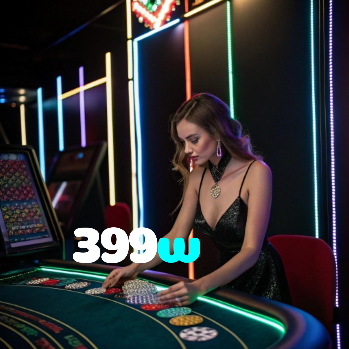 399w