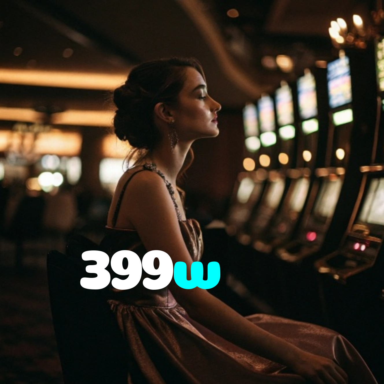 399w