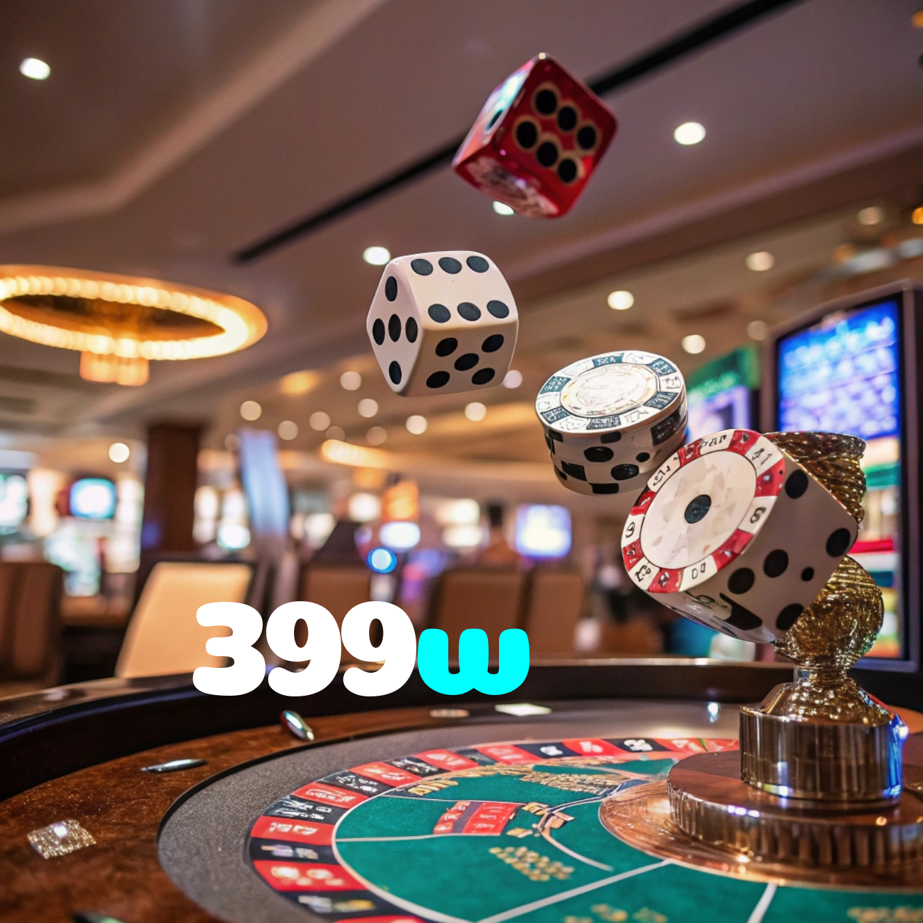 399w